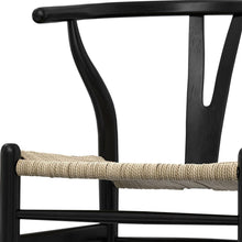 Load image into Gallery viewer, Dining Wood Parsons Chairs (Set of 2) - Black
