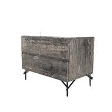 Load image into Gallery viewer, Two Drawer Nightstand - Distressed Gray

