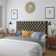 Load image into Gallery viewer, Annecy - Contemporary Upholstered Headboard
