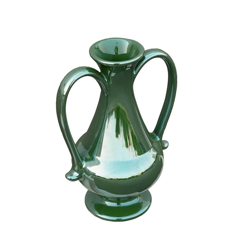 Amphora Table Vase (574372) - Hunter Green