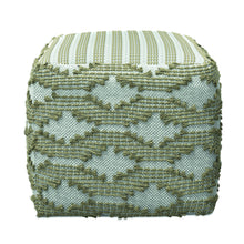 Load image into Gallery viewer, Rowan - Square Pouf Ottoman - Natural
