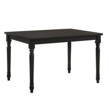 Load image into Gallery viewer, 48" Solid Wood Dining Room Table - Black

