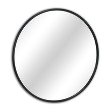 Load image into Gallery viewer, 32" Metal Round Accent Mirror - Black
