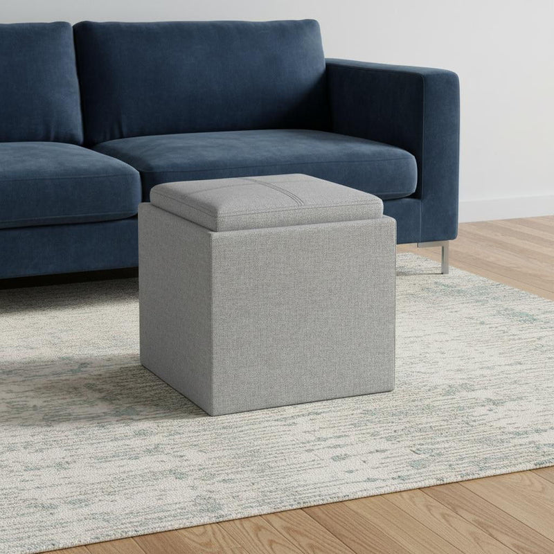 Upholstery Storage Ottoman - Cloud