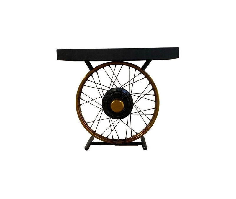 22" Solid Wood End Table - Black