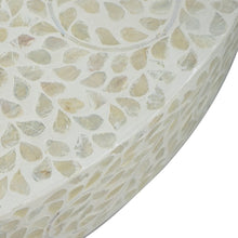 Load image into Gallery viewer, Unique Capiz Coffee Table &amp; Pedestal Base
