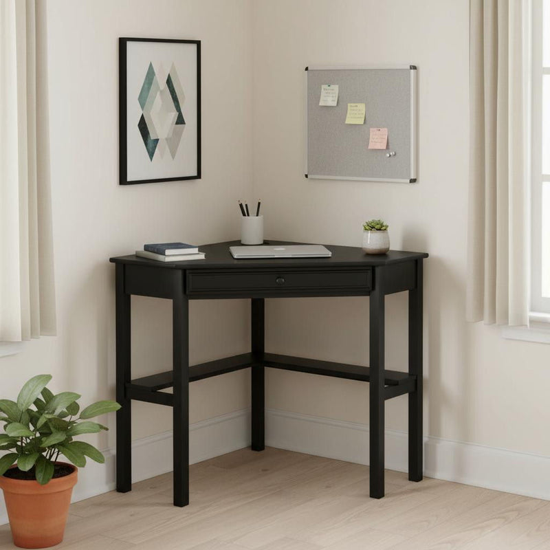 Corner Computer Desk - Black