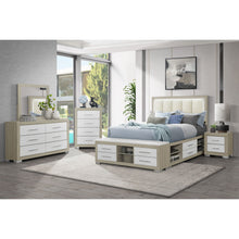 Load image into Gallery viewer, Elsa - 2 Toned And Dresser With Bar Handle And Construction

