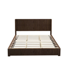 Load image into Gallery viewer, Platform Bed Frame With Headboard, Floor Standing Design

