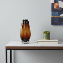 Load image into Gallery viewer, Wavy Table Vase - Burnt Umber
