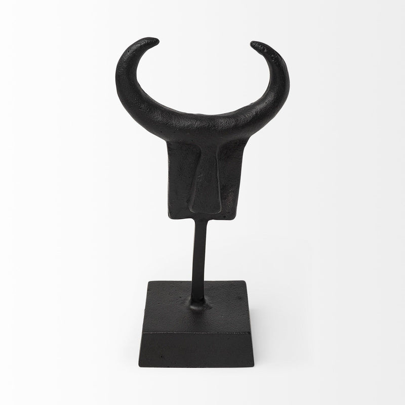 Tribal Inspired Sculpture - Black