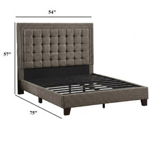 Load image into Gallery viewer, Upholstered Bed Tufted Headboard
