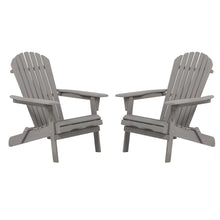 Load image into Gallery viewer, Oversize Outdoor Folding Adirondack Chair, Patio Chair For Garden
