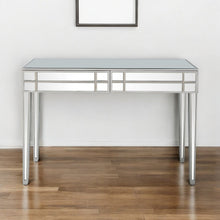 Load image into Gallery viewer, Mirrored Glass Console Table - Silver
