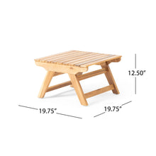 Load image into Gallery viewer, Sedona - Outdoor Side Table With Open Slat Design
