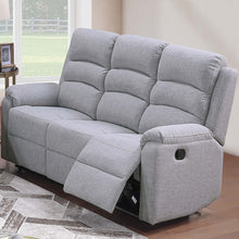 Load image into Gallery viewer, Motion Sofa 1 Piece Horizontal Tufting Cushion Backrest Upholstered Sofa - Beige
