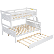 Load image into Gallery viewer, Bunk Bed With Ladder And Safety Guardrail
