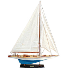 Load image into Gallery viewer, Hand Painted Model Boat (624677) - Beige / Blue
