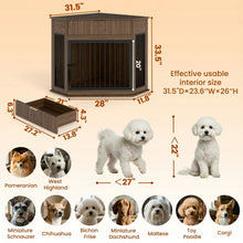Load image into Gallery viewer, Corner Dog Crate
