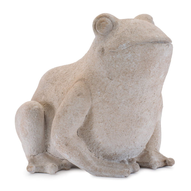 Frog Statue - Beige