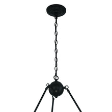 Load image into Gallery viewer, 56" Candle Style Twelve Light Metal Dimmable Chandelier - Black / Gold
