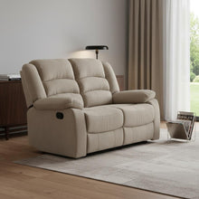 Load image into Gallery viewer, Contemporary Fabric Sofa - Beige

