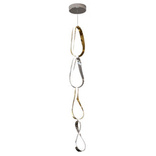 Load image into Gallery viewer, Metal LED Dimmable Smart Enabled Chandelier - Gold / Silver
