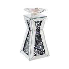 Load image into Gallery viewer, Nowles - 11&quot; Candle Holder (Set of 2) - Mirrored, Faux Diamonds
