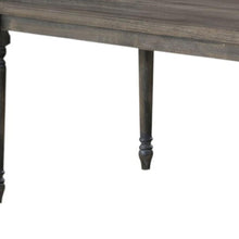 Load image into Gallery viewer, 59" Gray Wood Dining Table
