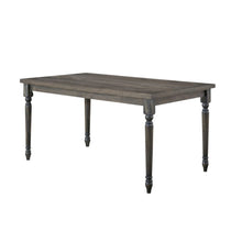 Load image into Gallery viewer, 59" Gray Wood Dining Table
