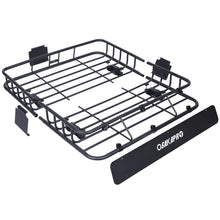 Load image into Gallery viewer, Motoring Rooftop Cargo Carrier Basket Steel, Universal Fit Roof Rack

