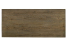 Load image into Gallery viewer, 88" Oak Wood Trestle Base Dining Table
