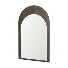 Load image into Gallery viewer, 36" Solid Arch Framed Accent Mirror - Brown
