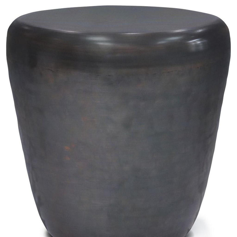 22" Metal Round End Table - Copper