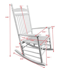 Load image into Gallery viewer, Balcony Porch Adult Rocking Chair - Wood
