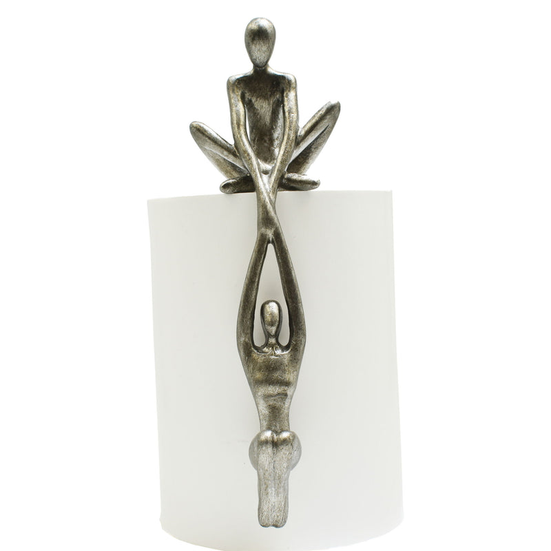 People Tabletop Sculpture (568338) - Pewter