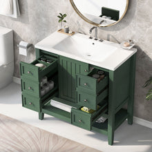 Load image into Gallery viewer, Modern Bathroom Vanity With Sink

