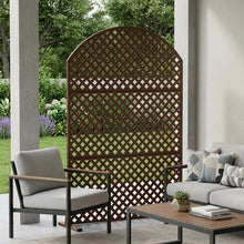 Load image into Gallery viewer, Three Panel Screen Room Divider (720204) - Brown
