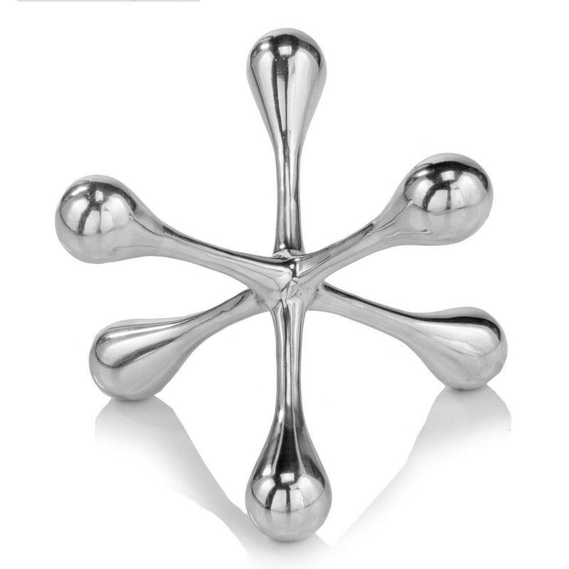 Buffed Decorative Jack - Silver