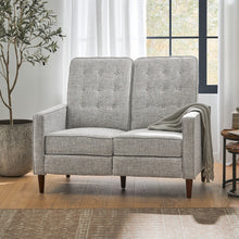 Load image into Gallery viewer, Manville - Contemporary Tufted Loveseat Pushback Recliner
