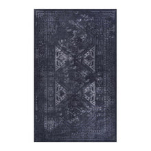 Load image into Gallery viewer, Maval - 8' X 10' Area Rug Washable - Black / Gray
