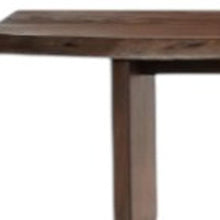 Load image into Gallery viewer, 60" Brown Solid Wood Solid Wood Live Edge Dining Bench

