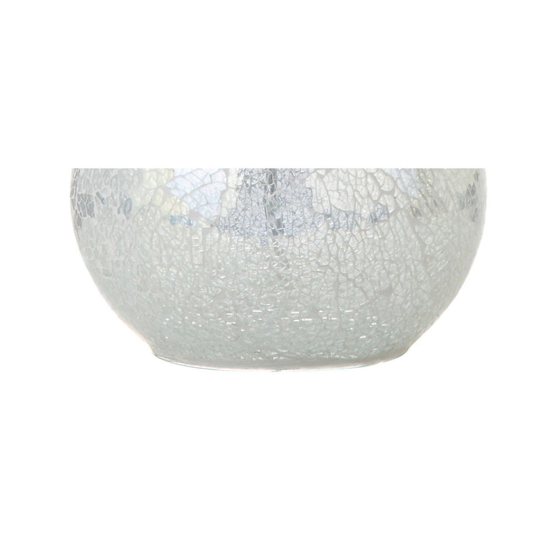 20" Novelty Table Lamp With Drum Shade - White