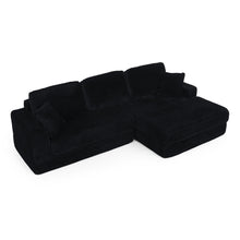 Load image into Gallery viewer, Modern Minimalist L Shape Modular Sectional Sofa, Couch
