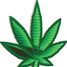 Load image into Gallery viewer, Leaf Tabletop Sign With LED - Green
