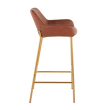 Load image into Gallery viewer, Daniella - Contemporary / Glam Fixed Height Bar Stool (Set of 2)
