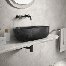 Load image into Gallery viewer, Bathroom Vessel Sink With Wavy Design
