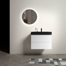 Load image into Gallery viewer, Alice - Bathroom Vanity With Large Storage, Sink Wall Mounted Floating Bathroom Vanity For Modern Bathroom, One-Piece Sink Basin Without Drain And Faucet
