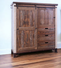 Load image into Gallery viewer, Solid Wood Three Drawer Gentlemans Chest - Brown
