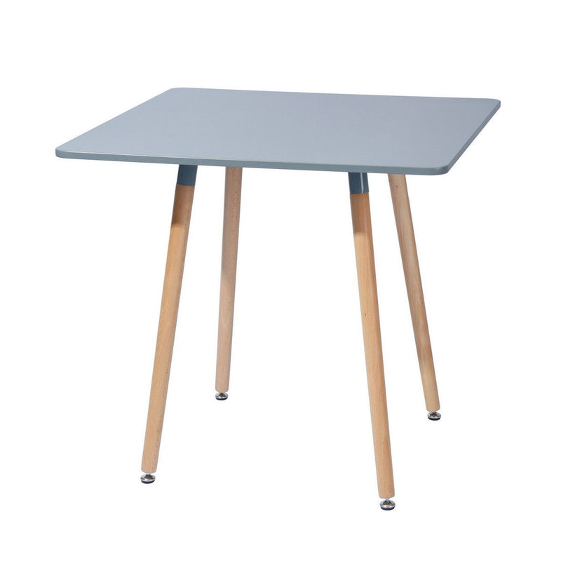 32" Wood Square Dining Table - Gray